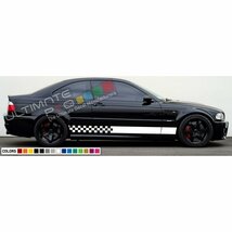 グラフィック デカール ステッカー 車体用 / BMW M3 E46 2000-2006 / サイド ストライプ キット1_画像3