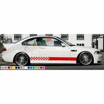 グラフィック デカール ステッカー 車体用 / BMW M3 E46 2000-2006 / サイド ストライプ キット1_画像4