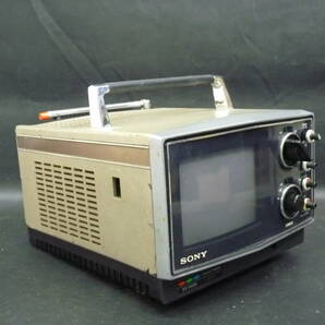 （管958）レア 当時物 1978年製 SONY KV-6020 ソニー トリニトロンカラーテレビ ジャンク！の画像3