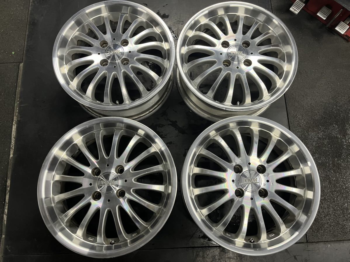ENKEI TMW 15インチアルミホイール 4本 です 15 x 5.5J ET+42 PCD100 x