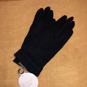 《新品》クロエ　日本製高級手袋　黒　A2