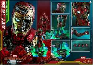  hot toys [ Spider-Man : fur *f rom * Home ] 1/6 figure Ironman (zombi version )mms580 new goods unopened 