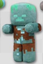 ◆新品◆ MINECRAFT soft toy figure Drowned マインクラフト ぬいぐるみ ドラウンド のみ ～ゾンビ・ドラウンド・ハスク～ マイクラ_画像1