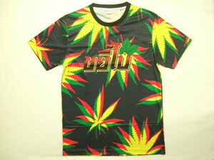 横浜最新 タイマリファナ解禁♪魅惑のＴシャツMarijuanaラスターカラー L 送料220円 ξtsξ ξ ξ18