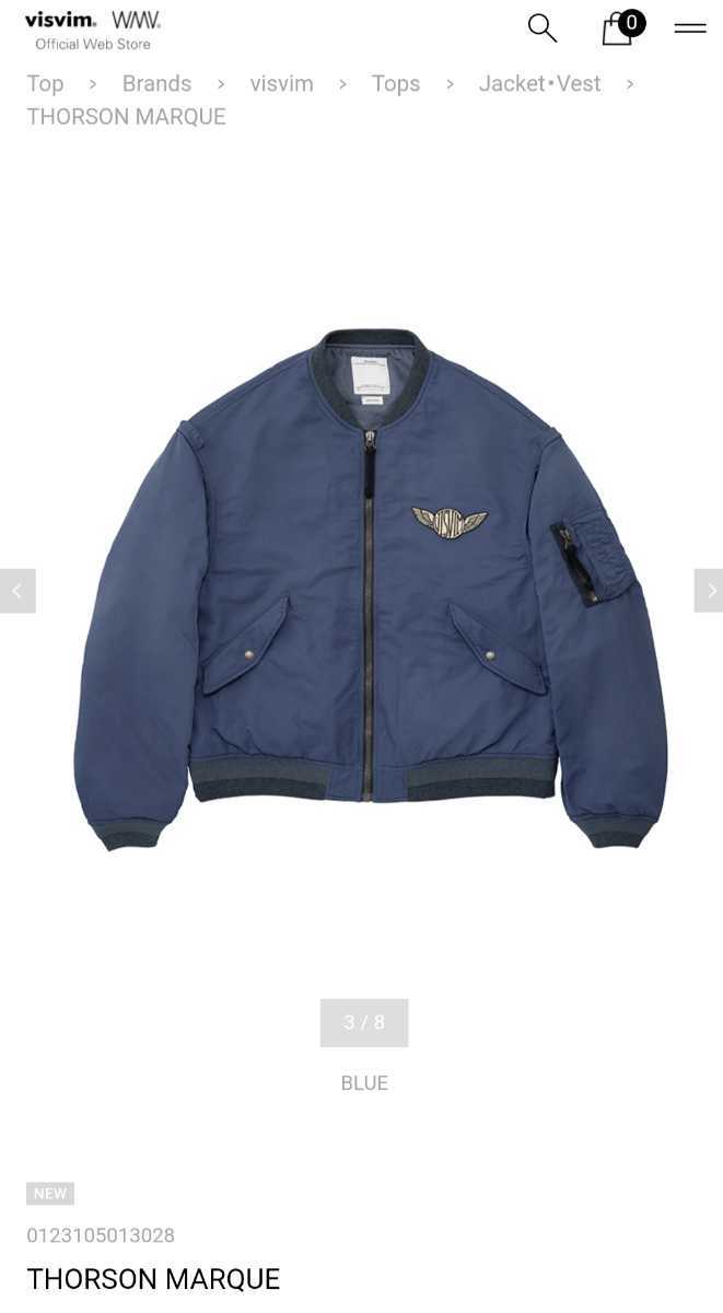 最大86%オフ! VISVIM ビズビム 品番 0116205013037 THORSON JKT ...