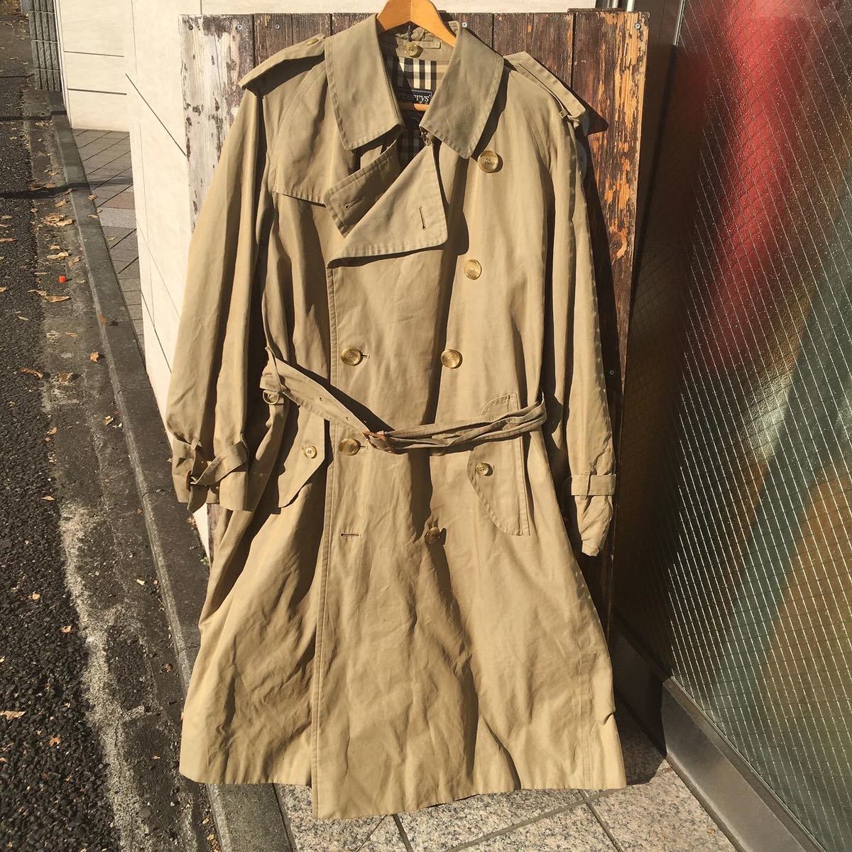 ❤最短出荷❤ Burberry´s 一枚袖 バルマカーン コート モカブラウン
