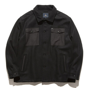 ■ロアークリバイバル シップマン CPO シャツジャケット ブラック 新品 Mサイズ ROARK REVIVAL SHIPMAN CPO SHIRTS JACKET RJJ652-BLK