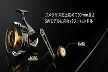 【新品未使用品☆1】ゴメクサス シングルハンドル 90mm チタンノブ ダイワ用 GOMEXUS ソルティガ セルテート キャタリナ 等に（KKM_O1）_画像10