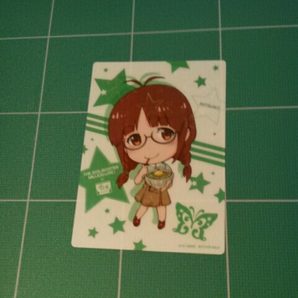 アイドルマスター ミリオンライブ すき家 オリジナルミニブロマイド 未使用 非売品 秋月律子
