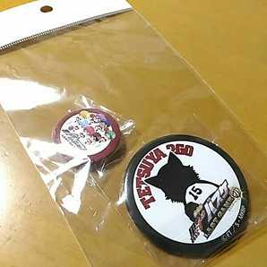 送料無料 黒子のバスケ 缶バッジ 2個セット しまむら