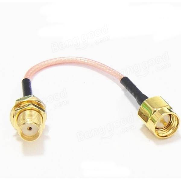 AquaPC★送料無料 60mm Low Loss Antenna Extension Cord SMA★