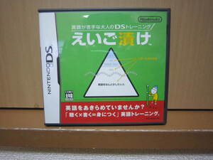 ニンテンドーDS えいご漬け 作動確認済み 送料無料