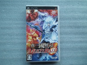PSPソフト 真 戦國無双 MULTI RAID ゲーム