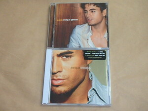 エンリケ・イグレシアス CD2枚セット　/　Escape（EU盤）/　Quizas（輸入盤）（Enrique Iglesias）