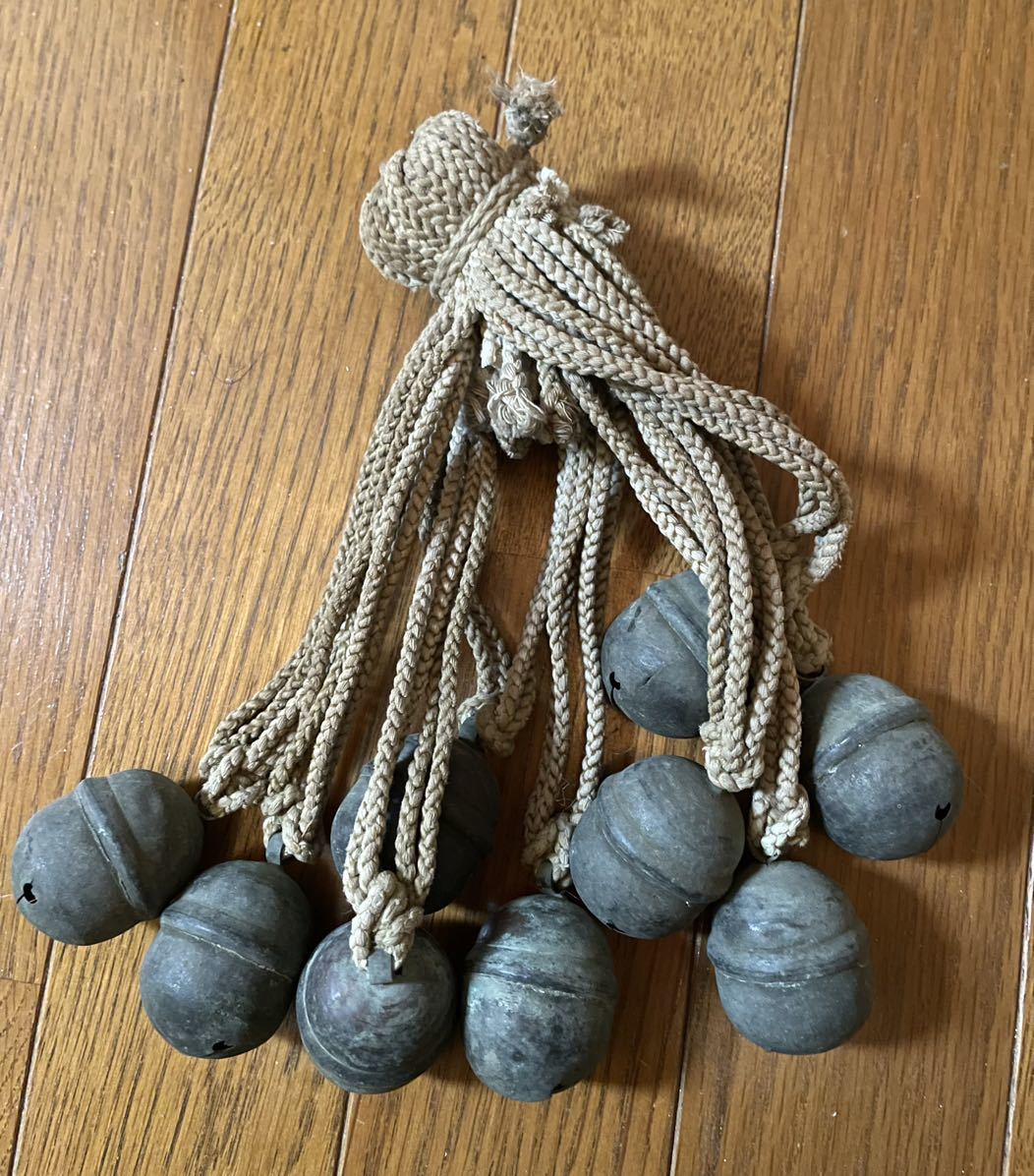 江戸時代鍛造古鉄馬鈴/古美術/古道具/民藝/民芸/工芸品/金工/音具/楽器