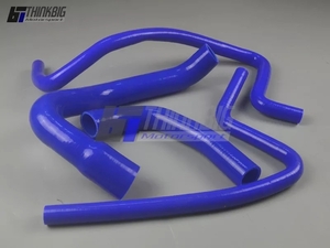  radiator hose Wrangler TJ Jeep Jeep coolant hose 4ps.@THINKBIG blue 