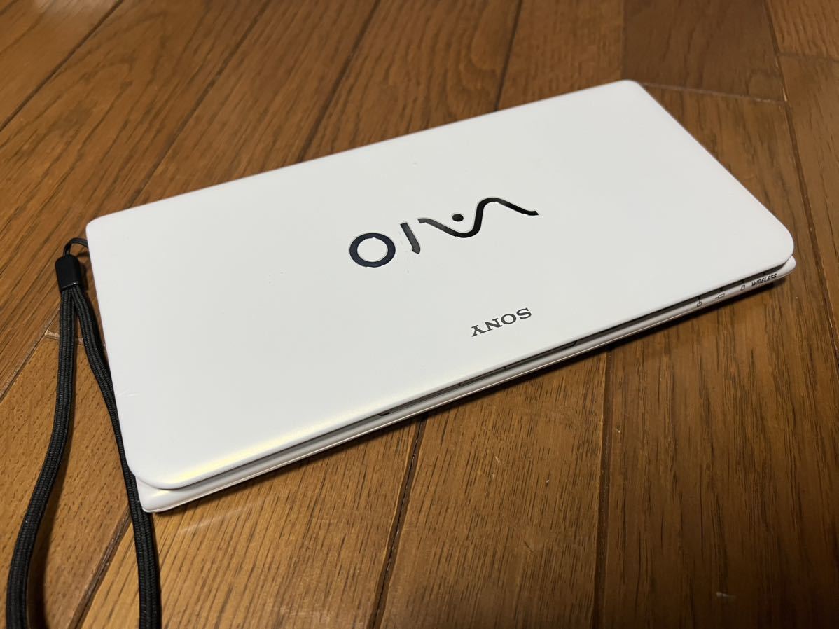 返品OK SONY VAIO Pシリーズ type P VGN-P91S 白 バッテリ良好