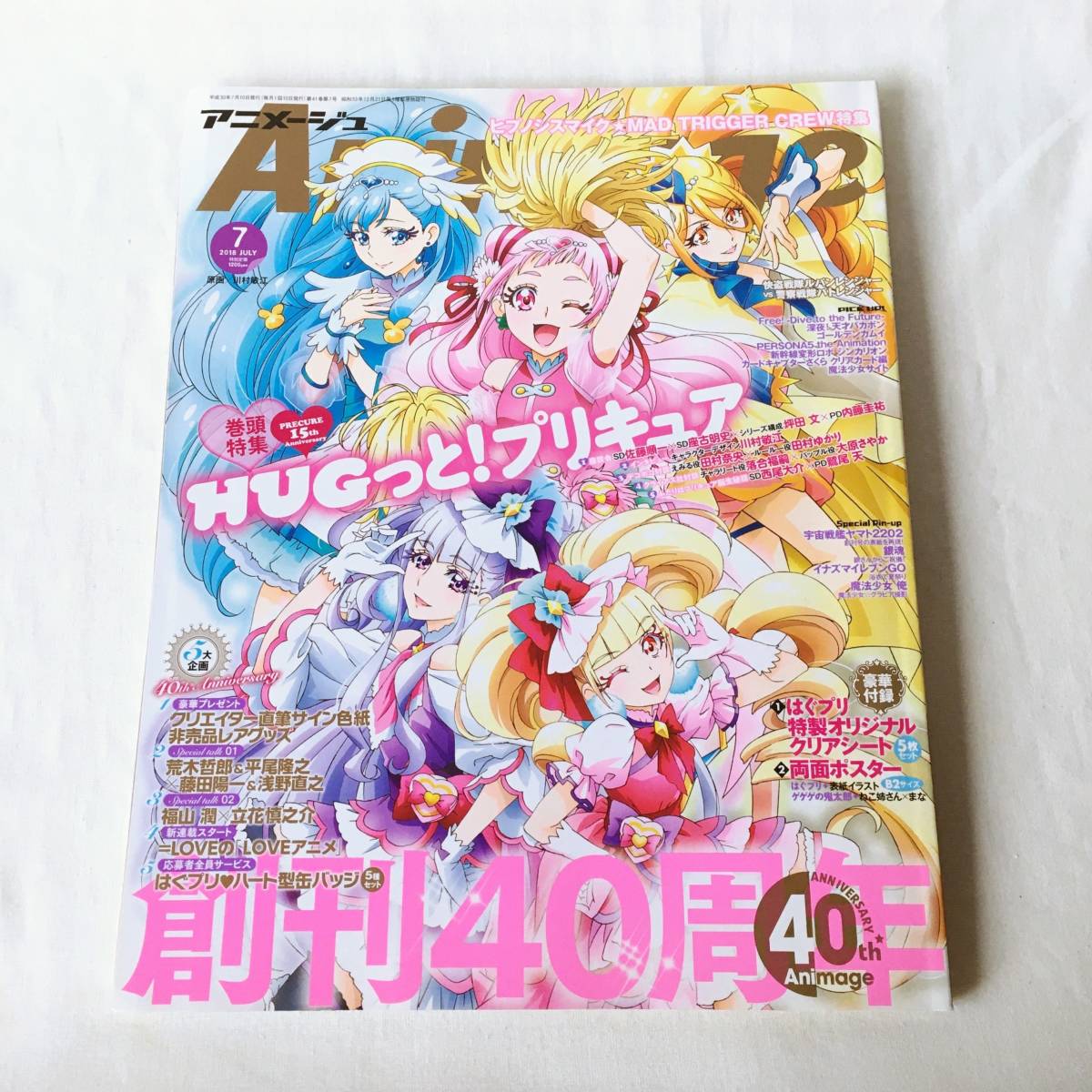 グッドふとんマーク取得 アニメージュ 創刊号 VOL.1 ～ VOL18 計18冊