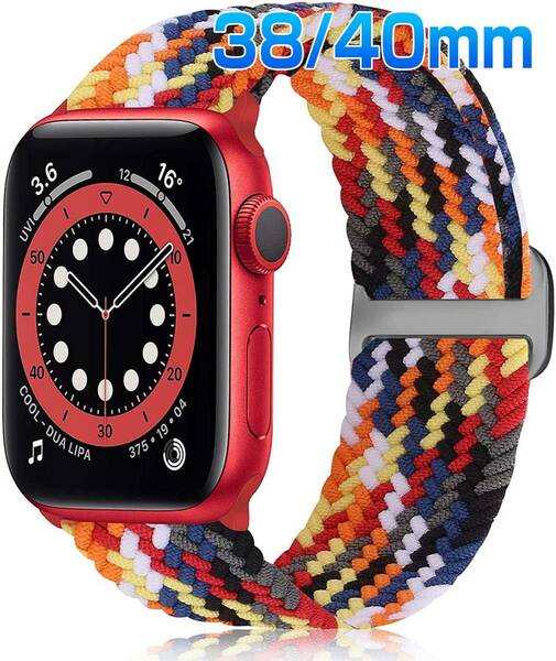 apple Watch対応 時計バンド 38 40mm ストラップ