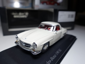 Mercedes Benz 190SL 1955 HardTop white 1/43　MINICHAMPS　ミニチャンプス　ベンツ