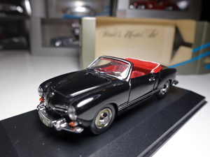 Karmann ghia cabriolet Black 1/43　MINICHAMPS　ミニチャンプス　カルマンギア　カルマン　ギア