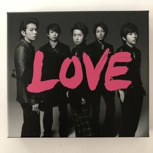 B08845　CD（中古）LOVE(初回生産限定盤)(DVD付)　嵐