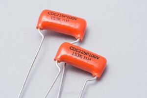 在庫処分特価　オレンジドロップ　Orange Drop　225P　0.015μF（153K）／100V　新品2個セットA