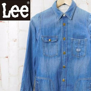  Lee LEE# Urban Research special order Denim shirt One-piece #S# blue Denim long shirt URBAN RESEARCH *0o09155
