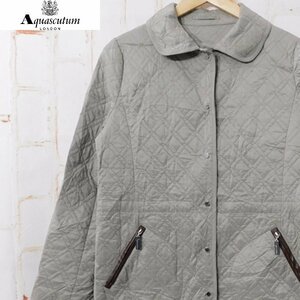 アクアスキュータムAquascutum■キルティングジャケット■ハーフコート　女性用　レディース　ジャンパー　ブルゾン　秋/冬　※1119244