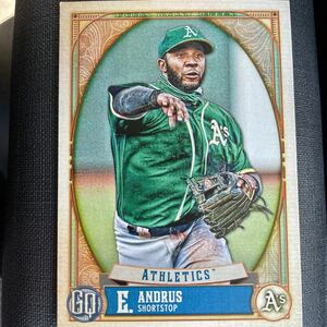 TOPPS MLB 2021 GYPSY QUEEN #160 ELVIS ANDRUS ベースカード　　コンプの穴埋めに