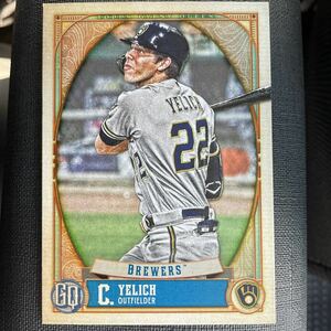 TOPPS MLB 2021 GYPSY QUEEN #192 CHRISTIAN YELICH ベースカード　　コンプの穴埋めに