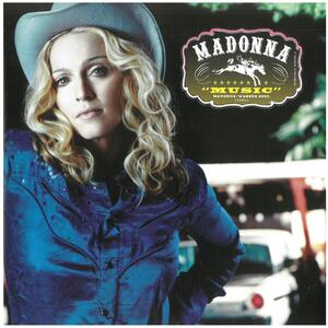  Madonna (MADONNA) / MUSIC( карта текстов песен нет ) диск . царапина есть CD