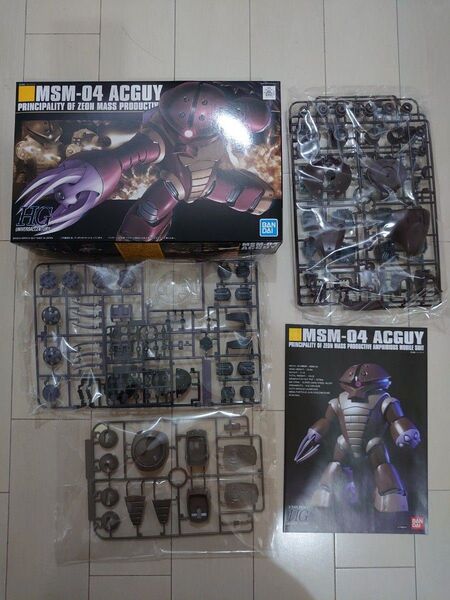 HGUC アッガイ・ゴック+組立済5個