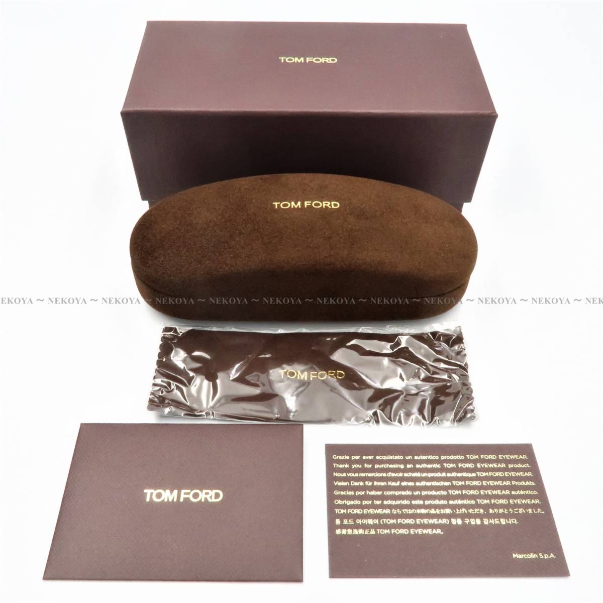 TOM FORD TF5724-D-B 001 メガネ ブルーライトカット 黒-maisflex.com.br