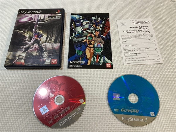 超貴重　22-PS2-1482　プレイステーション2　機動戦士ガンダム　めぐりあい宇宙　Limited Box　動作品　PS2　プレステ2