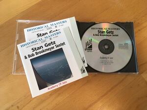 Stan Getz & Bob Brookmeyer Sextett / Academy Of Jazz (Jazz View : COD 024)スタン・ゲッツ