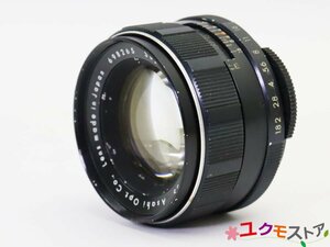 希少 レア玉 Asahi Pentax Super-Takumar 55mm F1.8 I期型B（初期型）M42マウント 単焦点レンズ 旭光学 698265