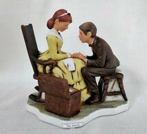 箱付 大サイズ ノーマン・ロックウェル ハックルベリー・フィンの冒険 秘密 フィギュア磁器人形 Norman Rockwell Dave Grossman THE SECRET_画像3