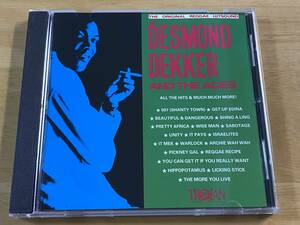 Desmond Dekker & The Aces The Original Reggae Hitsound of зарубежная запись CD осмотр :tes Monde decker Reggae Rocksteady Ska Trojan Records Best