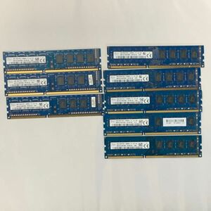 SK Hynix DDR3 4GB 8枚セット PC3-12800U 型番混在 デスクトップPC用