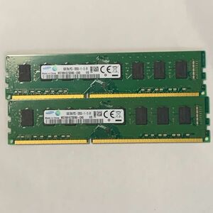 Samsung DDR3メモリ 8GB 2枚 M378B1G73DB0-CK0 2Rx8 PC3-12800U デスクトップPC用