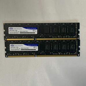 Team DDR3メモリ 8GB 2枚 DDR3-1600 TED38192M1600C11 デスクトップPC用