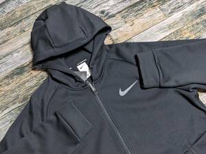 2XL NIKE PRO THERMA-FIT フルジップ フーディ 定価13200円 検 防寒/極暖 トレーニング ジャケット パーカー サーマ ブラック 黒 XXL 3L