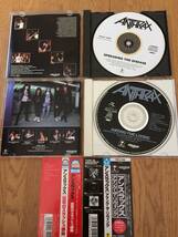 CD2枚　ANTHRAX アンスラックス/SPREADING・・狂気のスラッシュ感染 + AMONG THE LIVING_画像2