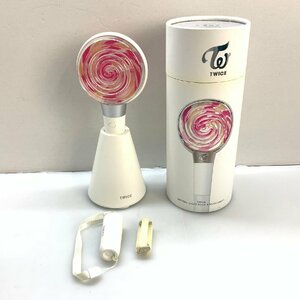 MIN[ present condition delivery goods ] TWICE OFFICIAL LIGHT STICK & MOOD LIGHT penlight CANDY BONG (84-230129-KT-15-MIN)