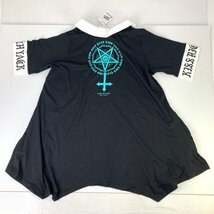 FUZ【未使用品】 レディース KRYCLOTHING Tシャツワンピース タグ付 地雷系 サブカル Fサイズ ブラック 黒 〈170-230123-0KN-2-FUZ〉_画像2