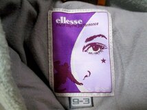 e313　エレッセ　ellesse　スキーウエア　ジャケット　サイズ9-3　水色　71-10_画像5