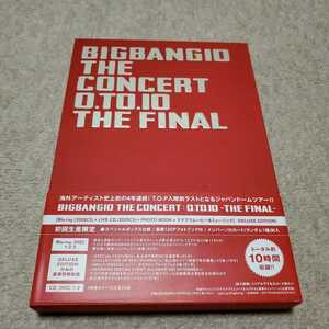 K-POP　Blu-ray　BIGBANG10 THE CONCENT:O.TO.10-THE FINAL-　初回生産限定商品◯スペシャルボックス仕様/豪華120Pフォトブック付/カード付