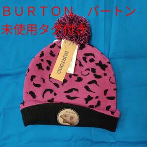 未使用タグ付き　バートン　BURTON ニット帽　ニット帽子　スキー　スノボー　スノーボード