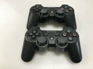 SONY CECHZC2J PS3 コントローラー ２個 動作未確認　ジャンクB-6560